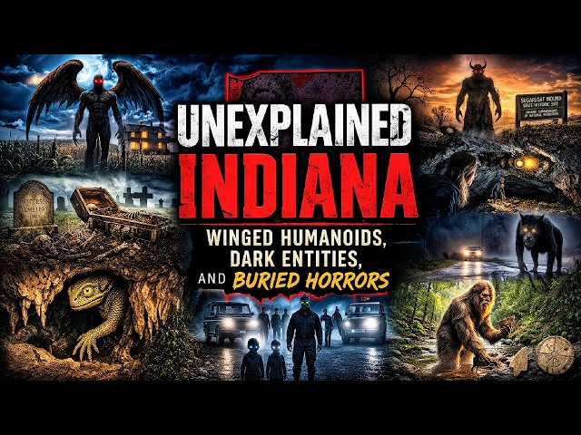 Video thumbnail for UNEXPLAINED INDIANA: Winged Humanoids, Dark Entities, and Buried Horrors