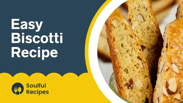 Video thumbnail for Easy Biscotti Recipe