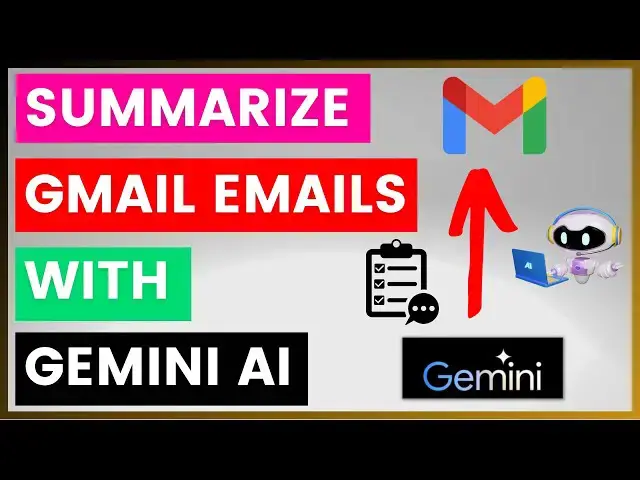Video thumbnail for How To Summarize Gmail Emails With AI Using Gemini AI? [in 2024]