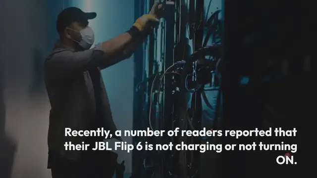 Video thumbnail for JBL Flip 6 Not Charging or Turning ON__Smart Hacks
