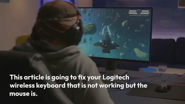 Video thumbnail for Logitech Wireless Keyboard Not Working But Mouse is, 11 Fixes