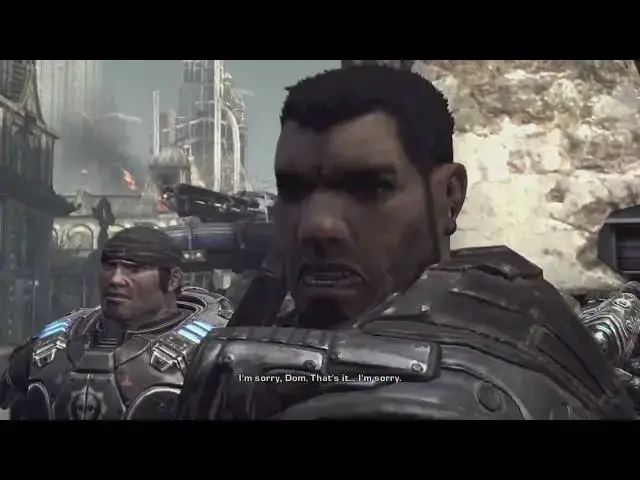 Video thumbnail for Gears of War 2 - 1-2 Desperation: Anya Gives Update To Dominic Santiago "I Miss My Family" Cutscene