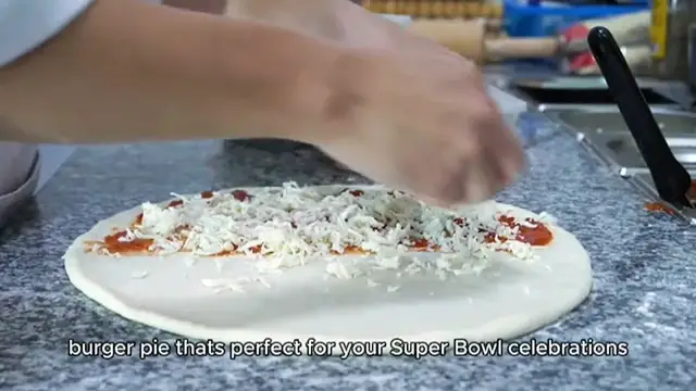 'Video thumbnail for Pizza burger pie recipe'