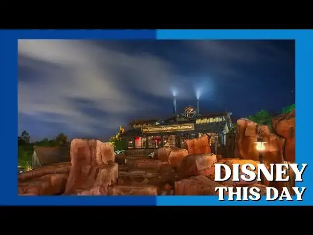 'Video thumbnail for Big Thunder Mountain Railroad | DISNEY THIS DAY | September 23, 1980'