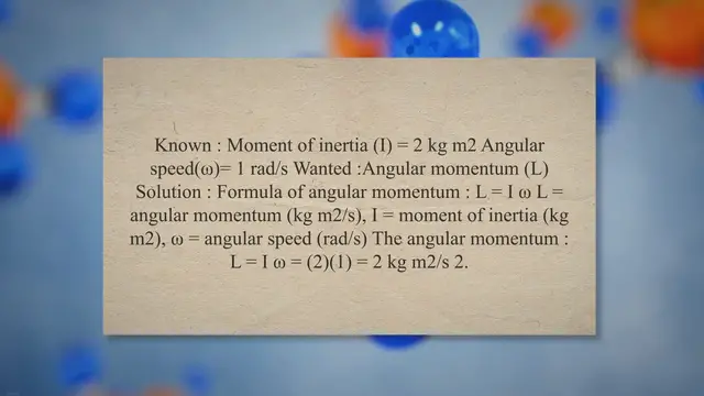 Video thumbnail for Angular momentum – problems and solutions