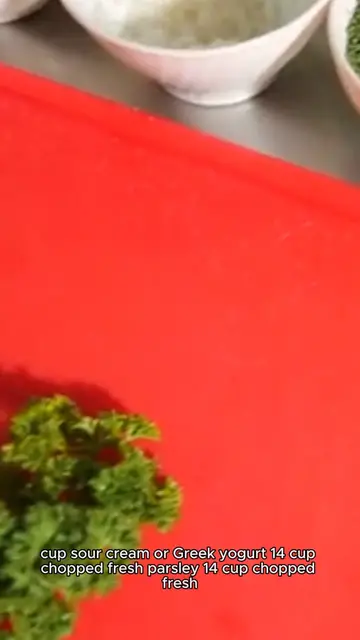 Video thumbnail for green goddess dressing recipe