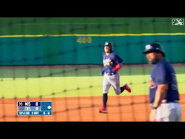 'Video thumbnail for Cal Conley HAMMERS a Two-Run Home Run! | Atlanta Braves Prospect | 7/19/2023'