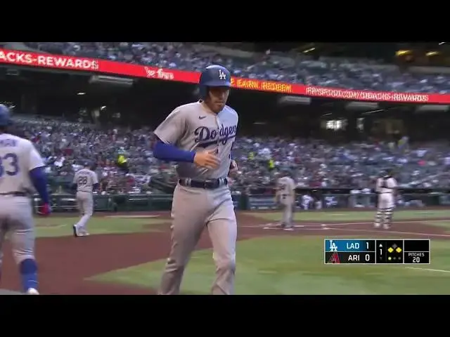 'Video thumbnail for Max Muncy CRANKS a RBI Single, Scoring Freddie Freeman! | Los Angeles Dodgers | 4/8/2023'