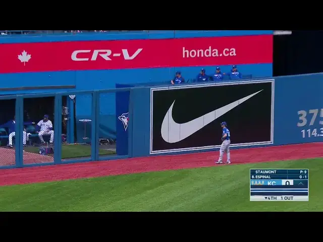 'Video thumbnail for Santiago Espinal crushes a solo home run 8/1/21'