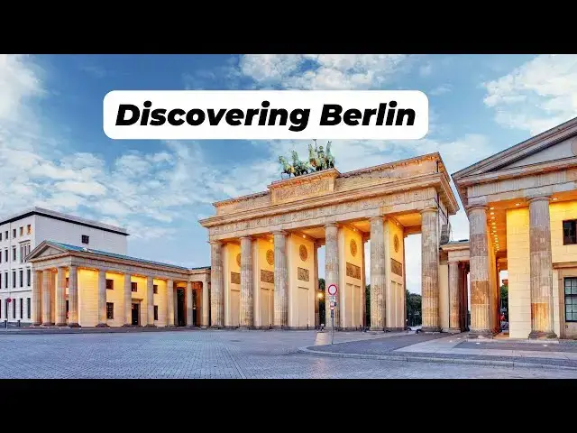 Video thumbnail for Discovering Berlin: A Guide to the Top Sights and Attractions