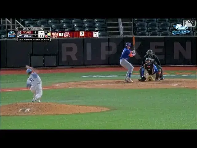 'Video thumbnail for Carson Benge Doubles Twice in 3-Hit Game! | New York Mets Prospect | 04/15/2025'