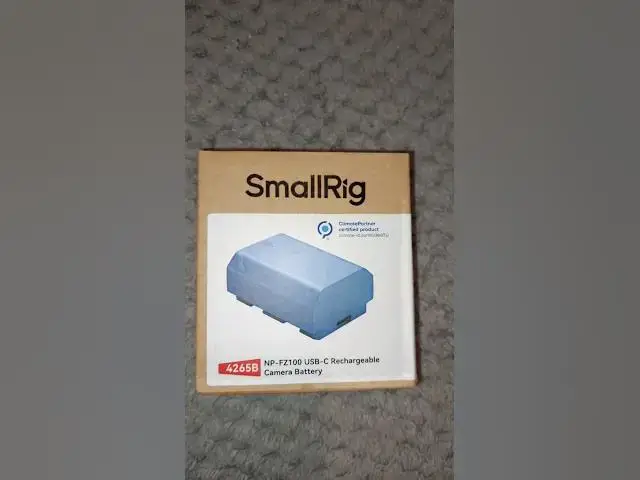 Video thumbnail for #smallrig #4265B #battery #usbc #rechargeable #camera #no #alert #original #sonya1 #sony