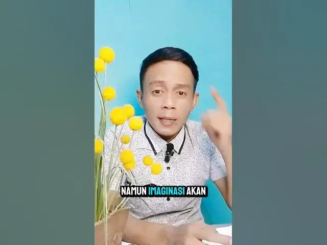 Video thumbnail for Imajinasi !! #reels #motivasi #monetisasipotensidiri #motivation #syaratmonetisasi #inspirasi