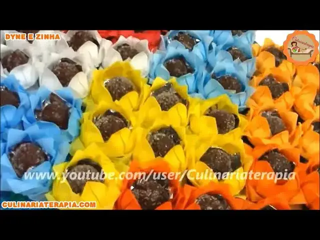 Video thumbnail for Docinho Negrito de Festa Junina ou Qualquer Ocasião - Docinho de Chocolate e Amendoim