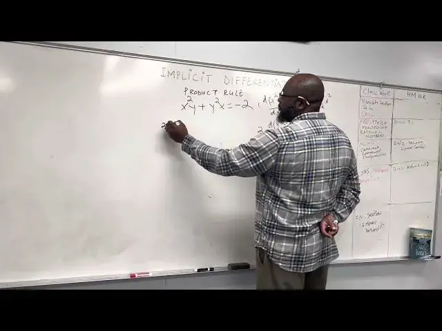 Video thumbnail for Implicit differentiation And the Product Rule