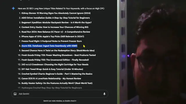 Video thumbnail for Azure SQL Database Ingest Data Seamlessly with SSMS