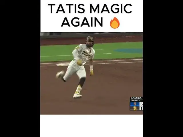 'Video thumbnail for Only Fernando Tatis Jr. Could Turn THIS Into a Double 😂'