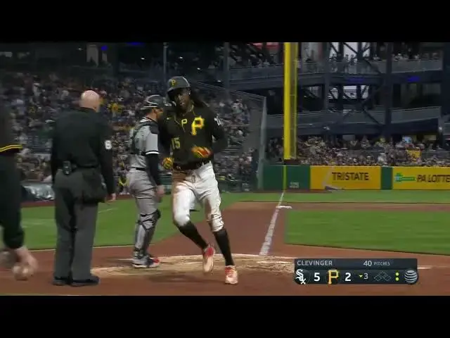 'Video thumbnail for Bryan Reynolds KNOCKS a RBI Sacrifice-Fly, Scoring Oneil Cruz! | Pittsburgh Pirates | 4/8/2023'