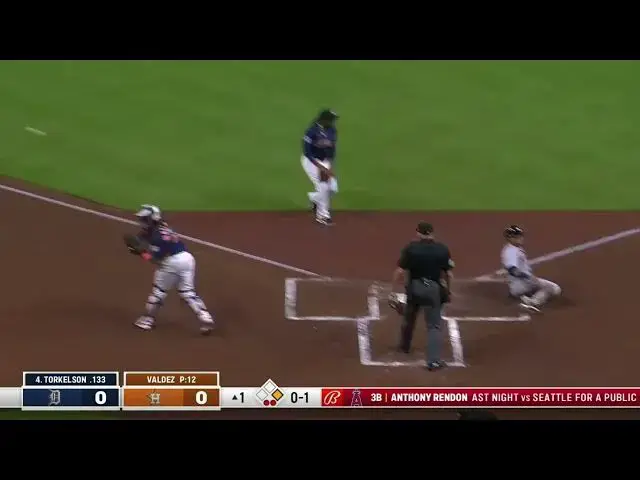 'Video thumbnail for Spencer Torkelson CRANKS a RBI Double, Scoring Javier Baez! | Detroit Tigers | 4/4/2023'