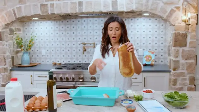 'Video thumbnail for Breakfast Strata Baked Egg Casserole (720P HD)'