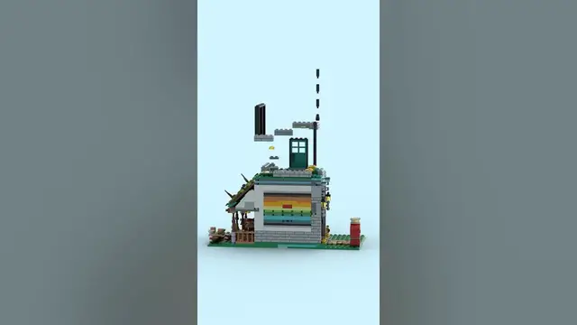 'Video thumbnail for LEGO Classic Townhouse – Modification of 2x LEGO Sets 31139 (LEGO City)'