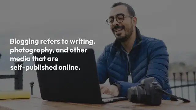 Video thumbnail for What Is Blogging?