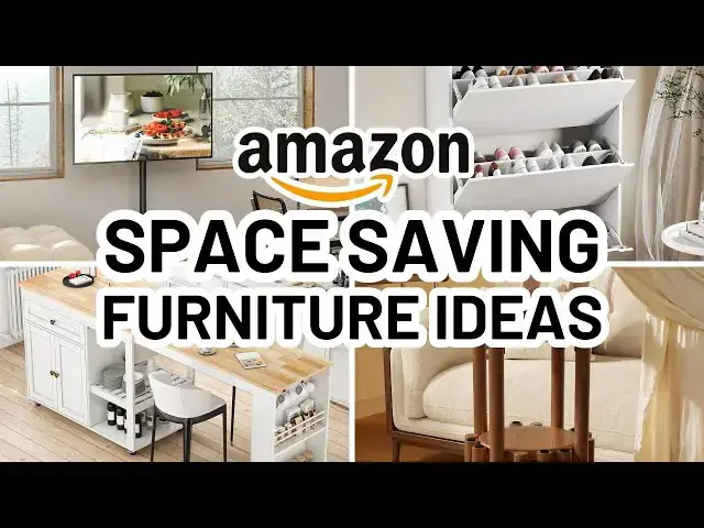 'Video thumbnail for SPACE SAVING FURNITURE FROM AMAZON!'