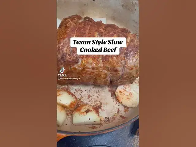 Video thumbnail for Texan style slow cooked beef- completely delicious #recipe