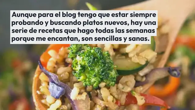 Video thumbnail for Wok de arroz integral y verduras