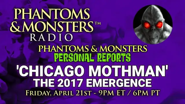 Video thumbnail for CHICAGO MOTHMAN: THE 2017 EMERGENCE - THE ORIGINAL EARLY REPORTS - Lon Strickler (Host)