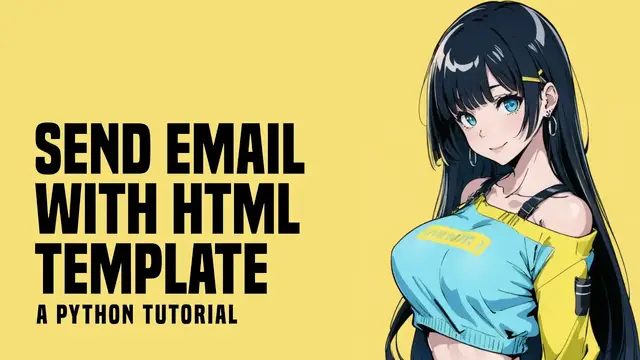 Video thumbnail for 3 Ways To Send Email With HTML Template In Python