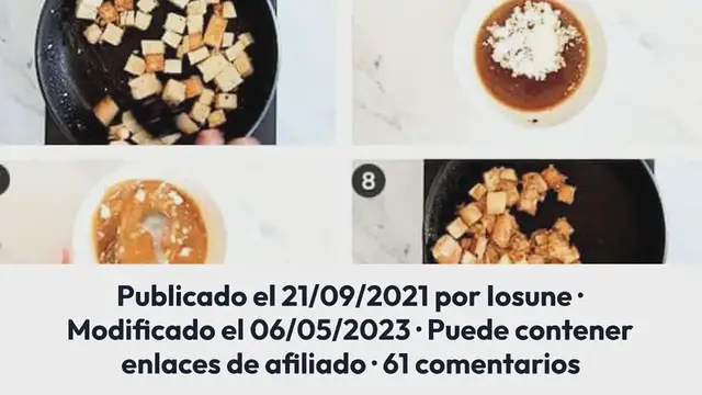 Video thumbnail for Tofu Marinado