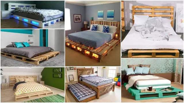 Video thumbnail for 29 Beds Made Out Of Waste Wooden Pallets