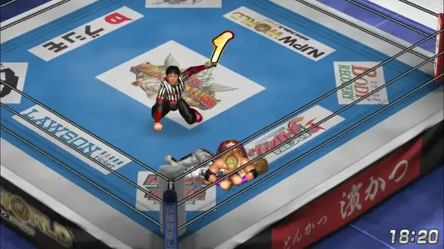 Video thumbnail for FIRE PRO WRESTLING WORLD NJPW DLC Gameplay