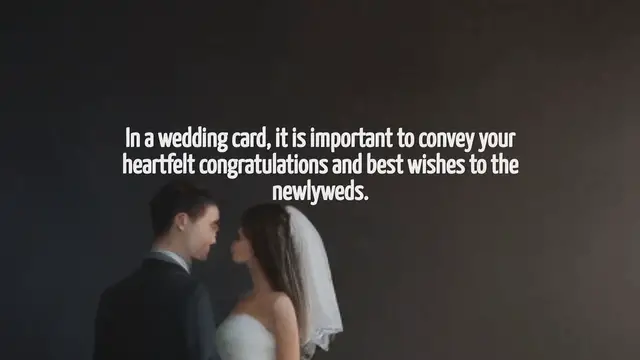 Video thumbnail for What To Write In Wedding Card