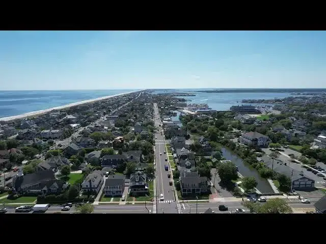Video thumbnail for A Recent Flight Over Bay Head