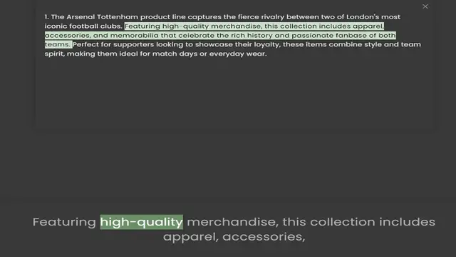 Video thumbnail for iconic football clubs. Featuring high-quality merchandise, this collection includes apparel, accessories, and memorabilia that celebrate the rich history and passionate fanbase of both teams. Perfect for supporters looking to showcase the