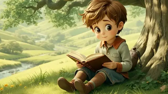 'Video thumbnail for book story'
