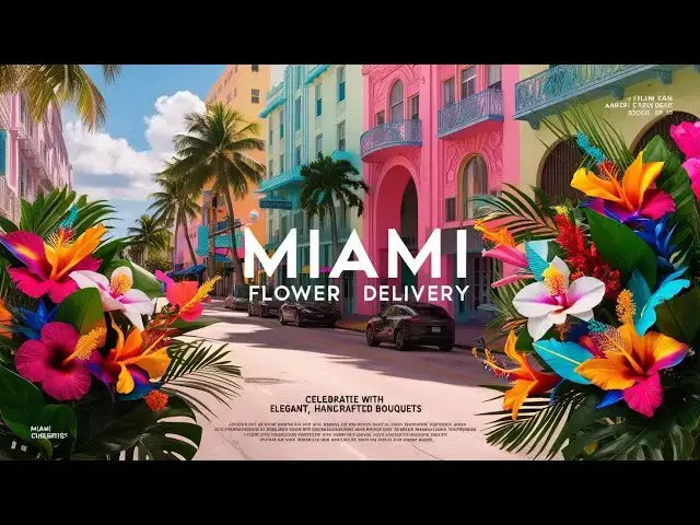 Video thumbnail for Flower Delivery in Miami: Celebrate with Elegant, Handcrafted Bouquets