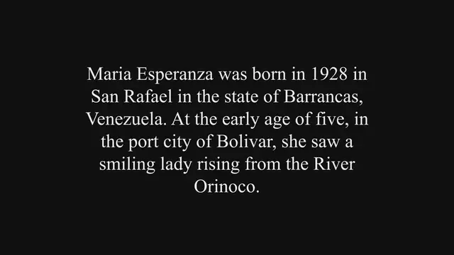Video thumbnail for Betania, Venezuela: Apparitions, Healings and the Mystic Maria Esperanza
