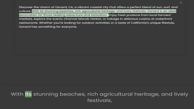Video thumbnail for culture. With its stunning beaches, rich agricultural heritage, and lively festivals, Oxnard is an ideal destination for those seeking adventure and relaxation. Enjoy fresh produce from local farmers' markets, explore the scenic Channel I