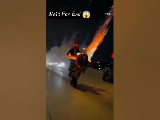 'Video thumbnail for wait For End 馃槺 #biker#trending#shorts#one#fair馃敟馃敟'