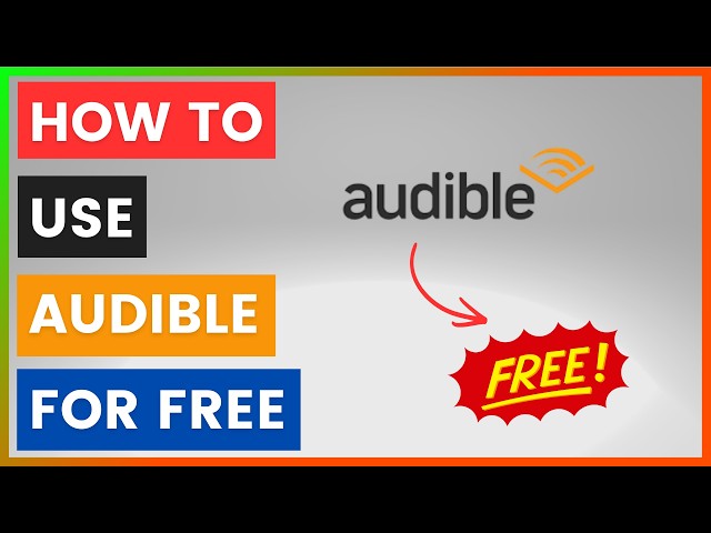 Video thumbnail for How To Use Audible For Free? [in 2026]
