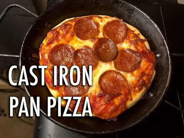 Video thumbnail for Cast Iron Pan Pizza Recipes | 3 Pizza Hut Style Personal Pizza Recipes | Cooking With Anadi