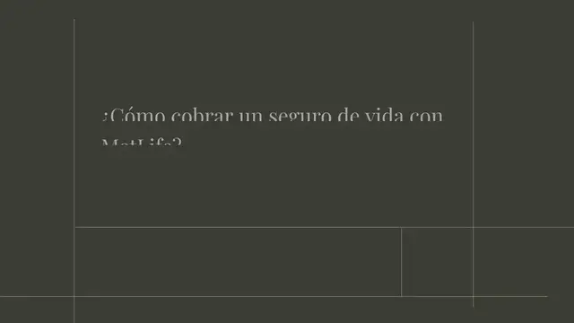 Video thumbnail for ¿Cómo cobrar un seguro de vida con MetLife?