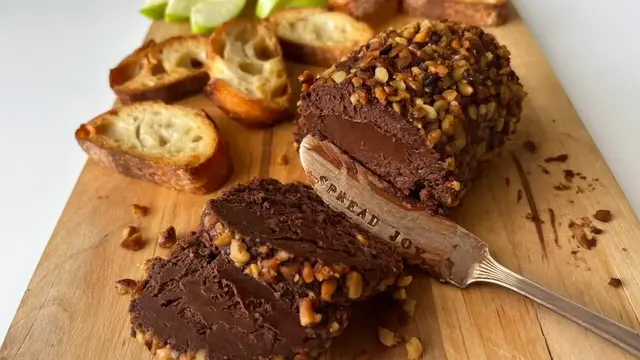 'Video thumbnail for Chocolate Cheddar Fudge Recipe'