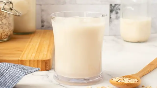 'Video thumbnail for Homemade Oat Milk Recipe'