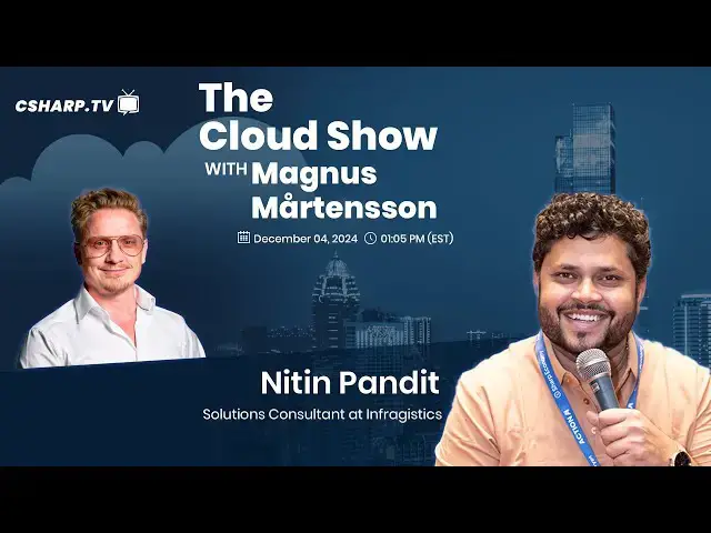 'Video thumbnail for The Cloud Show with Magnus Mårtensson ft. Nitin Pandit - Ep: 50'