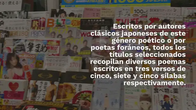 Video thumbnail for Vive la poesía japonesa con estos libros de haikus
