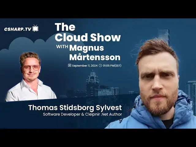 'Video thumbnail for The Cloud Show with Magnus Mårtensson ft. Thomas Stidsborg Sylvest - Ep: 43'